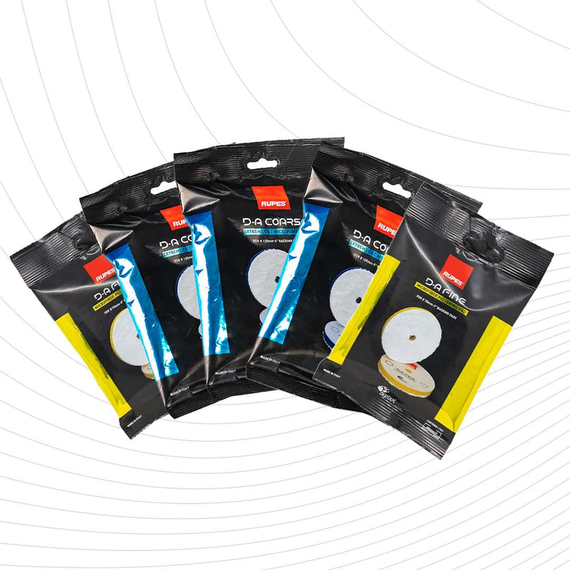 Kit de Pads Microfibra Rupes 5'